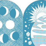 Coloring Book With Stickers: Outer Space