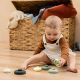 Set of 6 Silicone Stackable Rings
