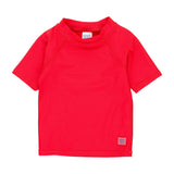 Vintage Red Short Sleeve Rash Guard