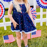Patriotic Hazel Sandal