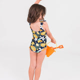 Into the Tropics Tie Shoulder One Piece