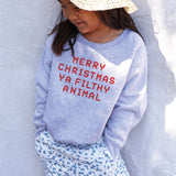 MERRY CHRISTMAS Toddler Graphic Sweatshirt