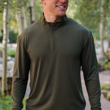 burlebo performance quarter zip