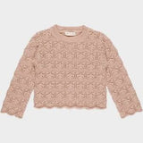 CROCHET KNIT PULLOVER || ROSE