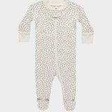 ZIP LONG SLEEVE SLEEPER FOOTIE || SCATTER