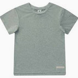 COVE ESSENTIAL TEE || HEATHERED aqua