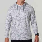 burlebo mens white camo pullover