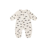 WAFFLE LONG SLEEVE JUMPSUIT || BATS