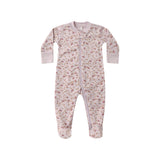 ZIP LONG SLEEVE SLEEPER FOOTIE || GARDEN