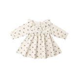 VELOUR BABY DRESS || HOLLY BERRY