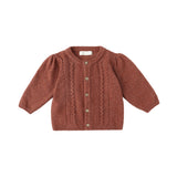 HOLLY CARDIGAN || CRANBERRY