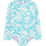 feather long sleeve onesie