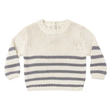 REX SWEATER SLATE STRIPE
