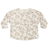 LONG SLEEVE TEE FLORAL VINE