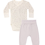 SIDE SNAP BODYSUIT + PANT SET FLORET