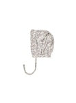 woven ruffle bonnet