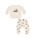 LONG SLEEVE TEE + PANT SET || TRUCKS