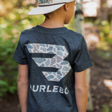 youth camo tee